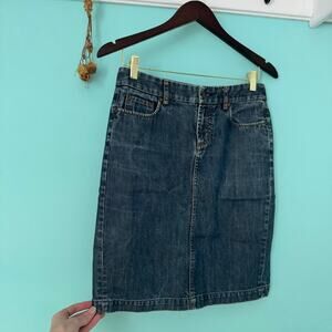Vintage express denim skirt